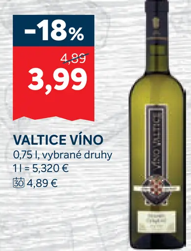 Valtice víno, vybrané druhy