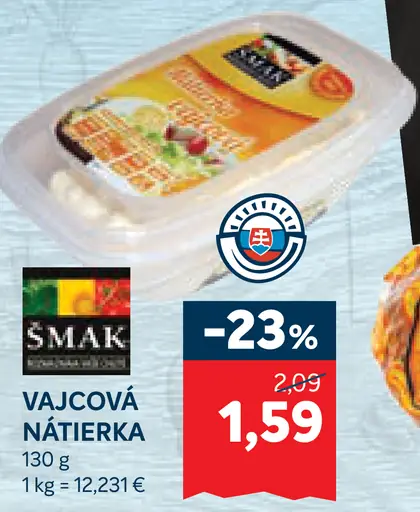 Smak vajcová nátierka