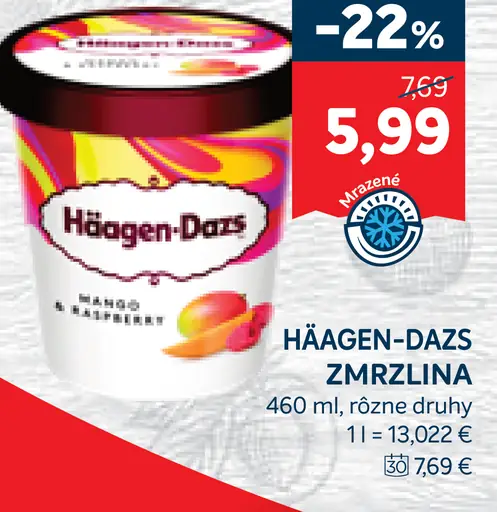 Häagen-Dazs zmrzlina