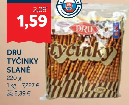 DRU tyčinky slané