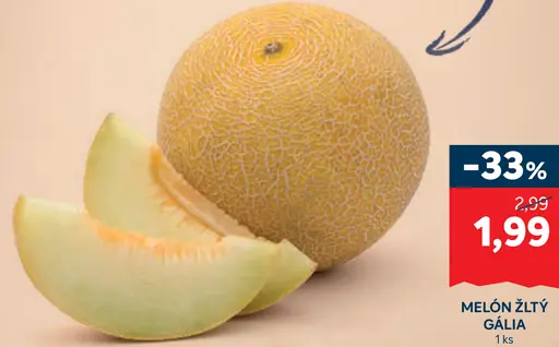 Melón žltý