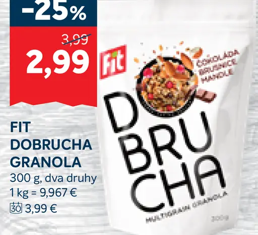 Fit Dobrucha Granola