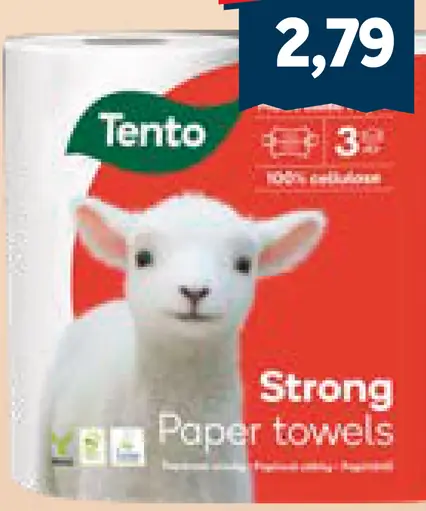 Tento kuchynské utierky 3-vrstvové Extra Strong
