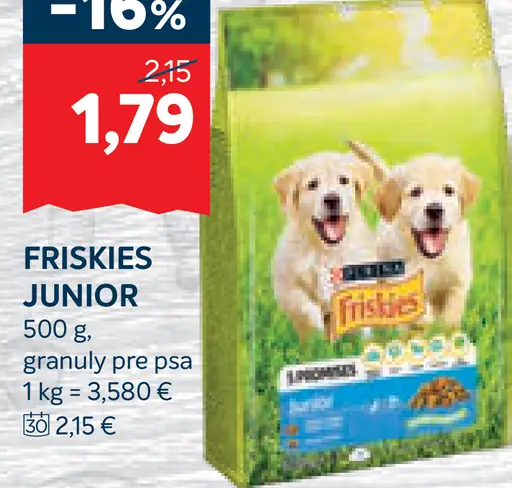 Friskies Junior granuly pre psa