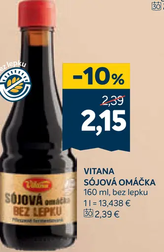 Vitana Sójová omáčka bez lepku