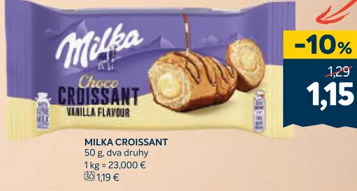 Milka Croissant S Vanilkovou Príchuťou