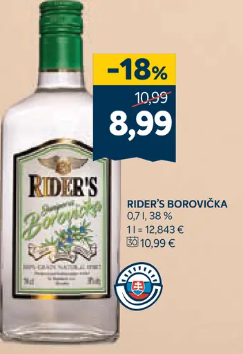 Rider's Borovička