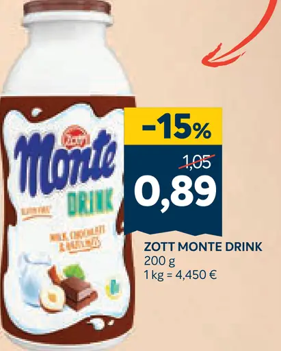 Zott Monte Drink