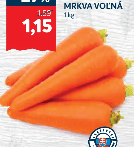 Mrkva voľná