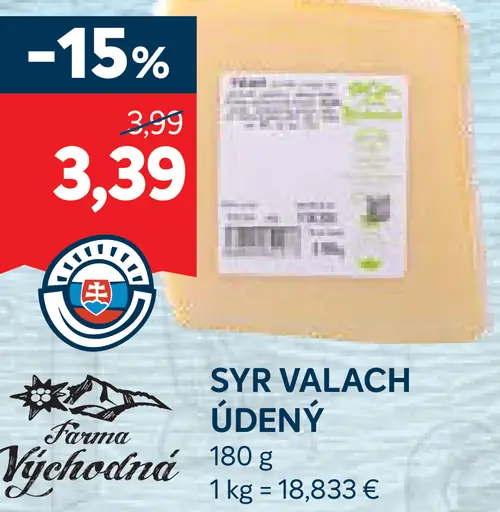 Valach Syr Údený