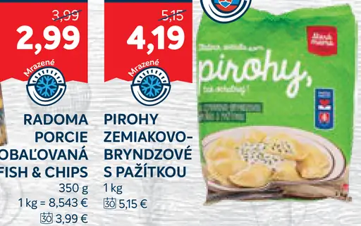 Radoma porcie obalovaná Fish & Chips