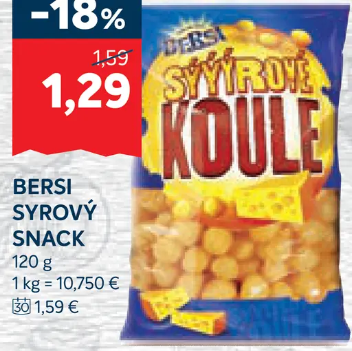 Bersi snack syrové