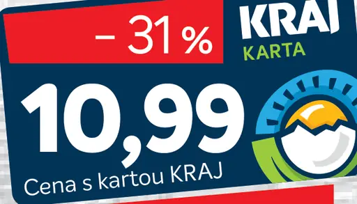 Popradská Crema espresso – cena s kartou KRAJ