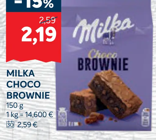 Milka Choco Brownie