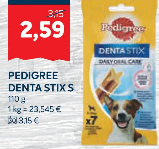 Pedigree DentaStix S