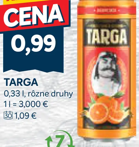 Targa Pomaranč