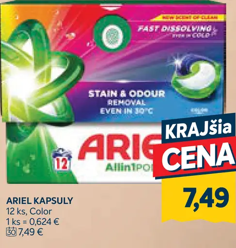 Ariel All in One Pracie kapsuly