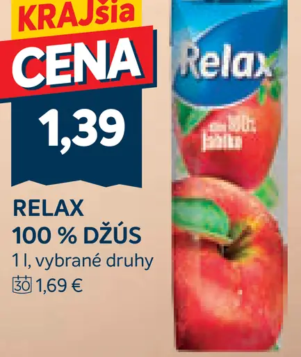 Relax 100% džús