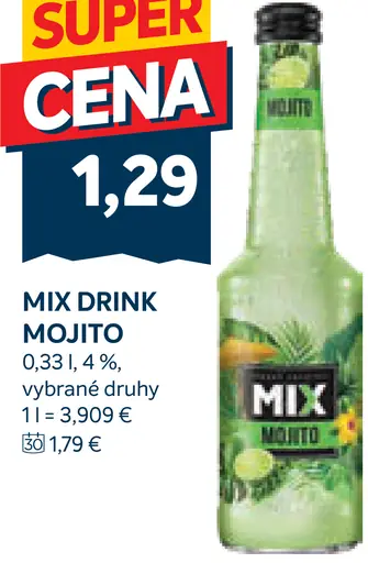 Mix drink Mojito
