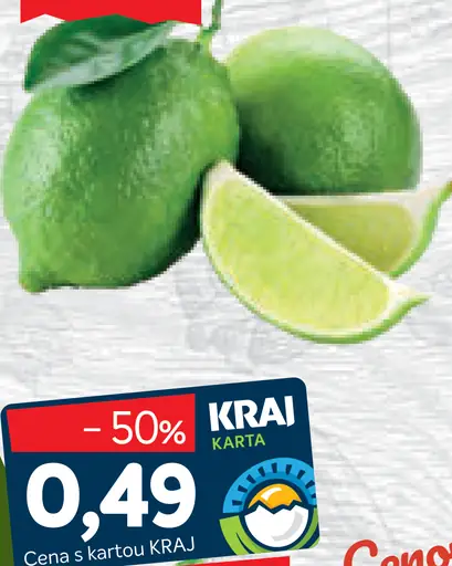 Limeta kusová