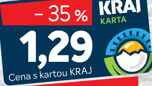 Treska Zlatá – cena s kartou KRAJ