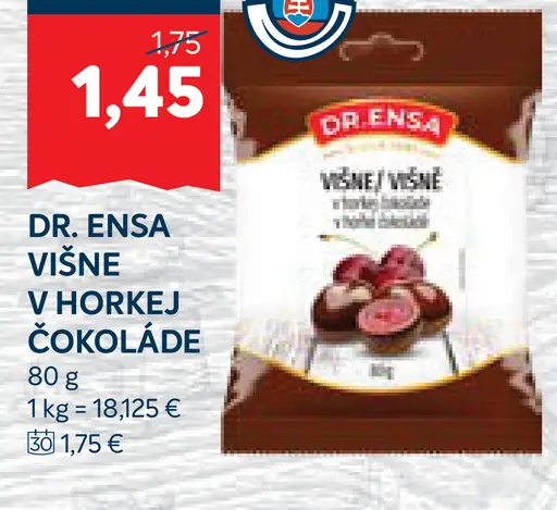 Dr. Ensa Višne v horkej čokoláde