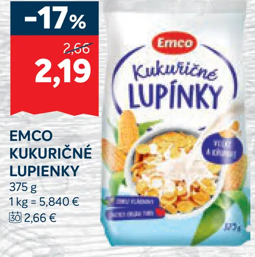 Emco Kukuričné lupienky
