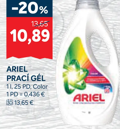 Ariel Prací Gél Color