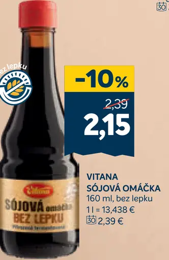 Vitana Sójová omáčka bez lepku