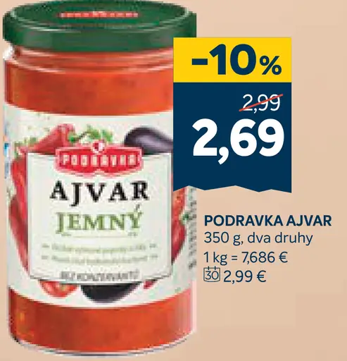 Podravka Ajvar jemný