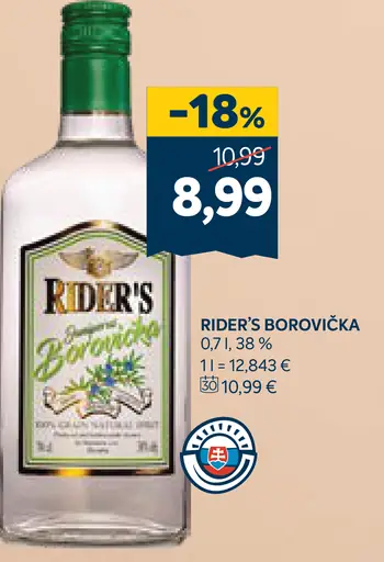 Rider's Borovička