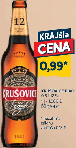 Krušovice pivo