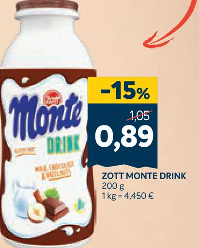 Zott Monte Drink