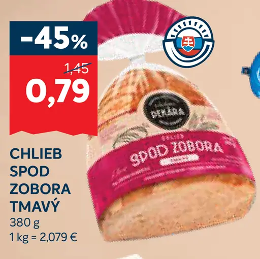 Chlieb Spod Zobora Tmavý