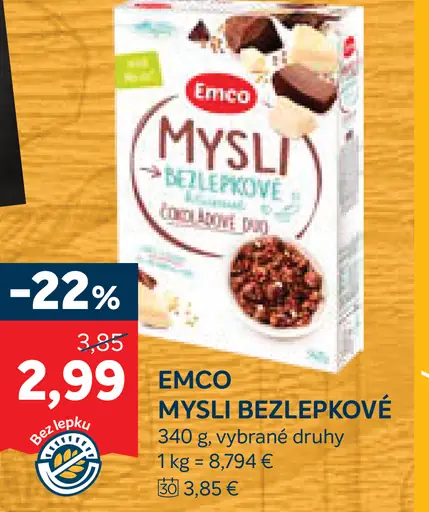 Emco Mysli Bezlepkové