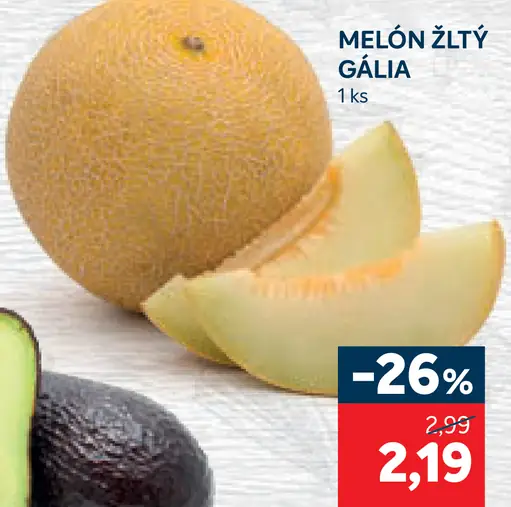Melón žltý