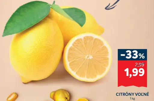 Citróny voľné