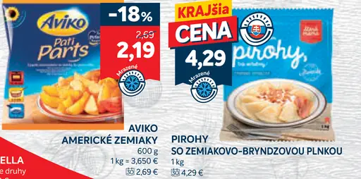 Aviko americké zemiaky