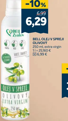 Bell olej v spreji olivový extra virgin