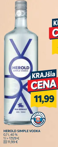 Herold Simple Vodka
