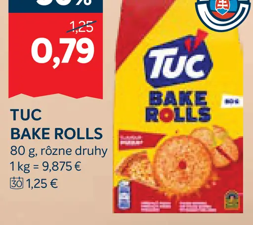 Tuc Bake Rolls
