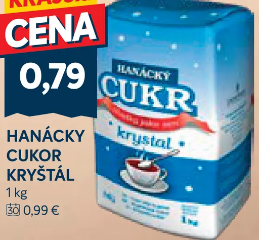 Hanácky cukor kryštálový