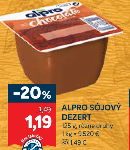 ALPRO Sójový dezert