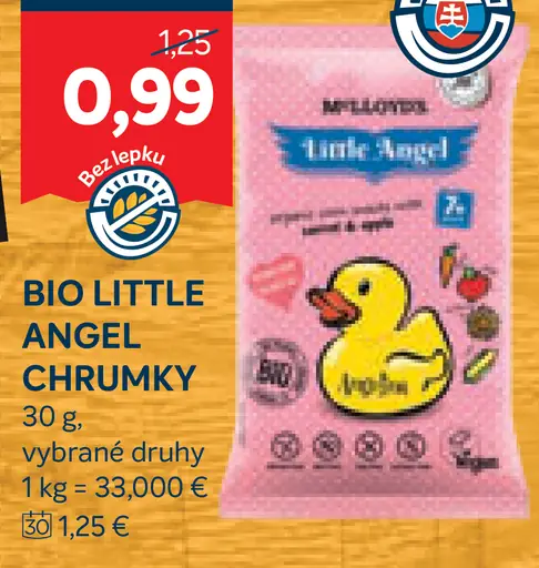 Little Angel bio chrumky