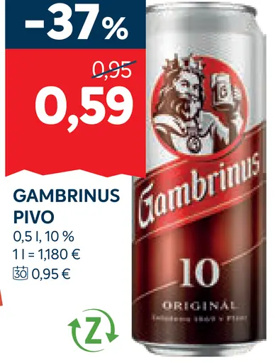 Gambrinus pivo