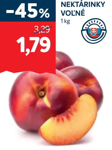 Nektárinky voľné