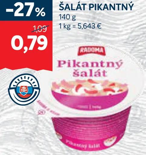 Pikantný šalát
