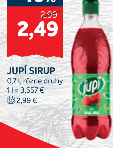 Jupí sirup