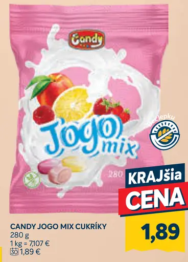 Candy Jogo Mix cukríky