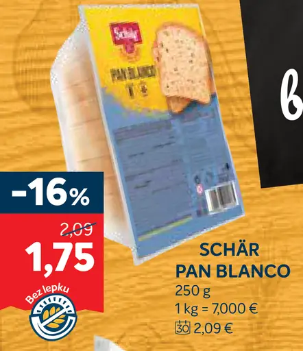 Schär Pan Blanco